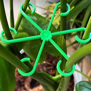 plant support pole, adjustable anti-toppling fixators for greenhouse flowers & hydroponic plants, garden supplies, gardening for beginners, garden accessories, garden obelisk trellis