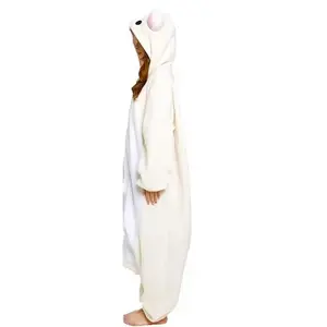 Halloween Christmas Cartoon Bear Pajama Rilakkuma Kigurumi Unicorn Adult Anime Jumpsuit Cute Cartoon Sleepwear Buttons Slippers