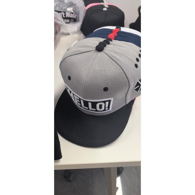 Classic and super stylish cross-border new product trendy street hip-hop hat with letter print, flat brim, unisex, adjustable - DONTWAIK model