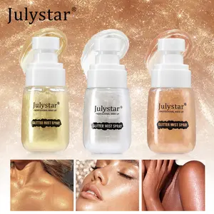 Facial Contouring Highlighter Liquid, Long-Lasting Waterproof Sweatproof, Natural Body Highlight Spray, Brightening Makeup