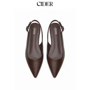 Cider POINTED TOE SLINGBACK FLATS