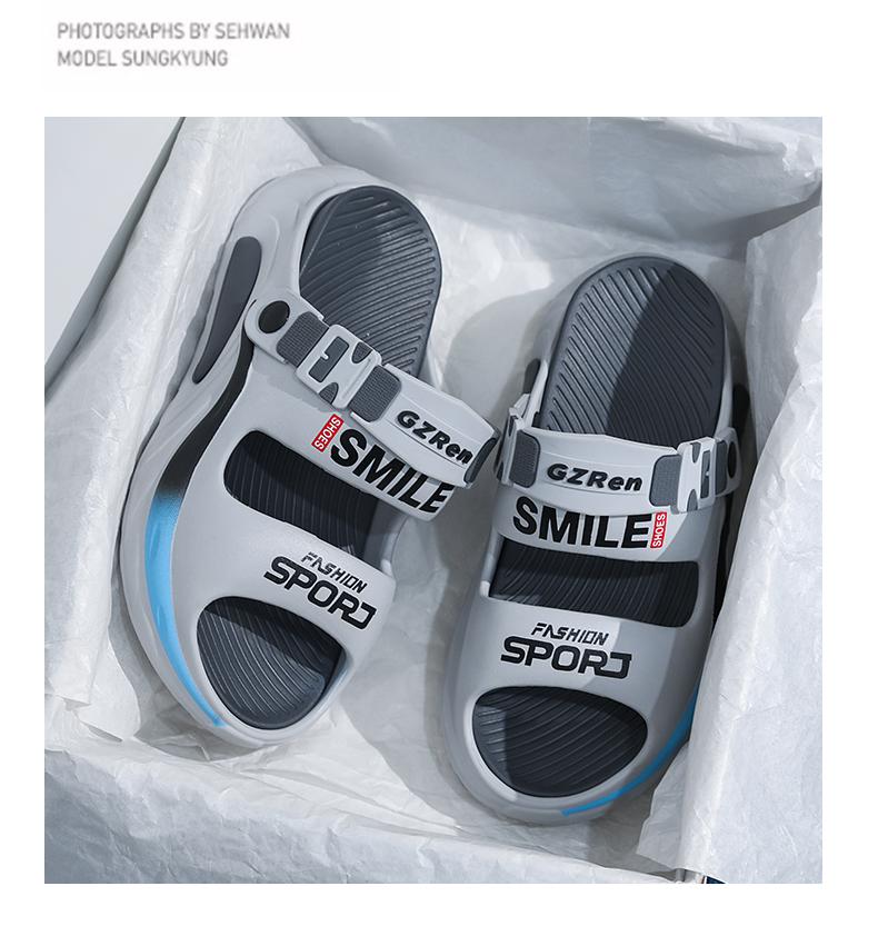 2-in-1 Clog & Slide |     Adjustable Strap for Men & Women |     Beach to Street