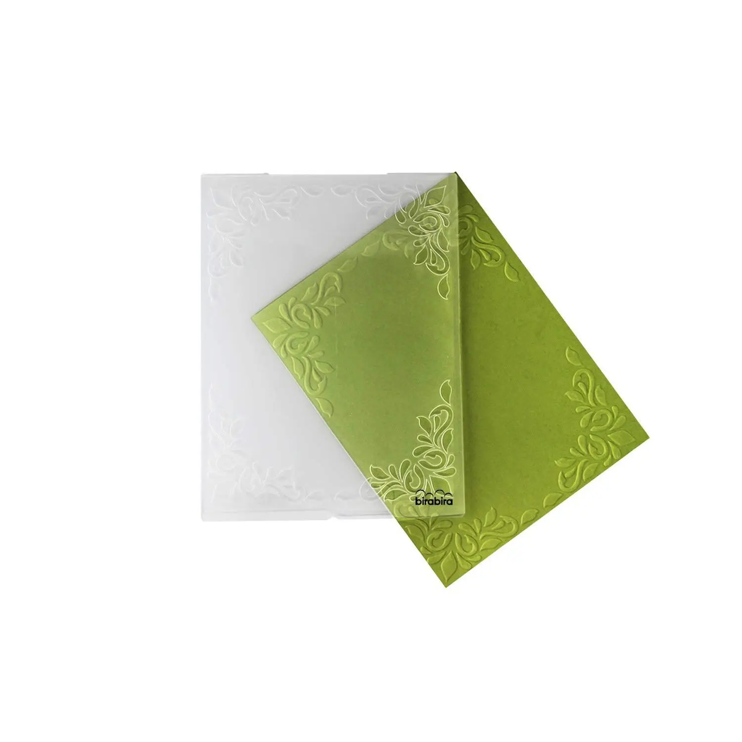 4.25" x 5.75" Embossing Folder with Assorted Designs, Decorative Frame