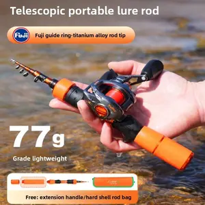 Mini Telescopic Micro Fishing Rod – Ultra-Short, Fast Action for UL Lures
