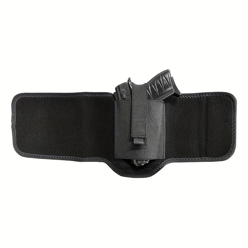 Comfortable Fit Neoprene Ankle Holster with Padding - Concealed Carry, Magazine Pouch and Safety Strap Suitable for Men and Women - Suitable for Small to Medium Firearms, Super Elastic, Concealed Pistol, Revolver leg holster