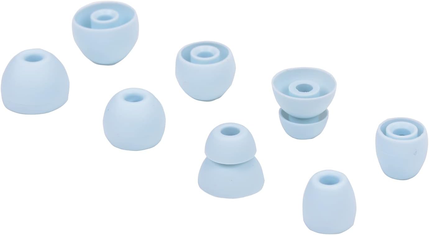 Replacement Eartips Earbuds Buds Set for Powerbeats Pro Earphone Headphones,4 Pair (Blue) Replacement Eartips Earbuds Buds Set for Powerbeats Pro Earphone Headphones,4 Pair (Blue)