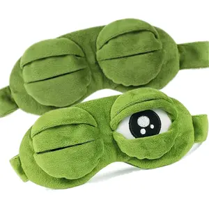 Sleep Masks for Women,Cute Frog Funny Eye Masks for Adults Kids Funny Blindfold with Eyes Open Sleep Mask Sleep Mask for Sleeping