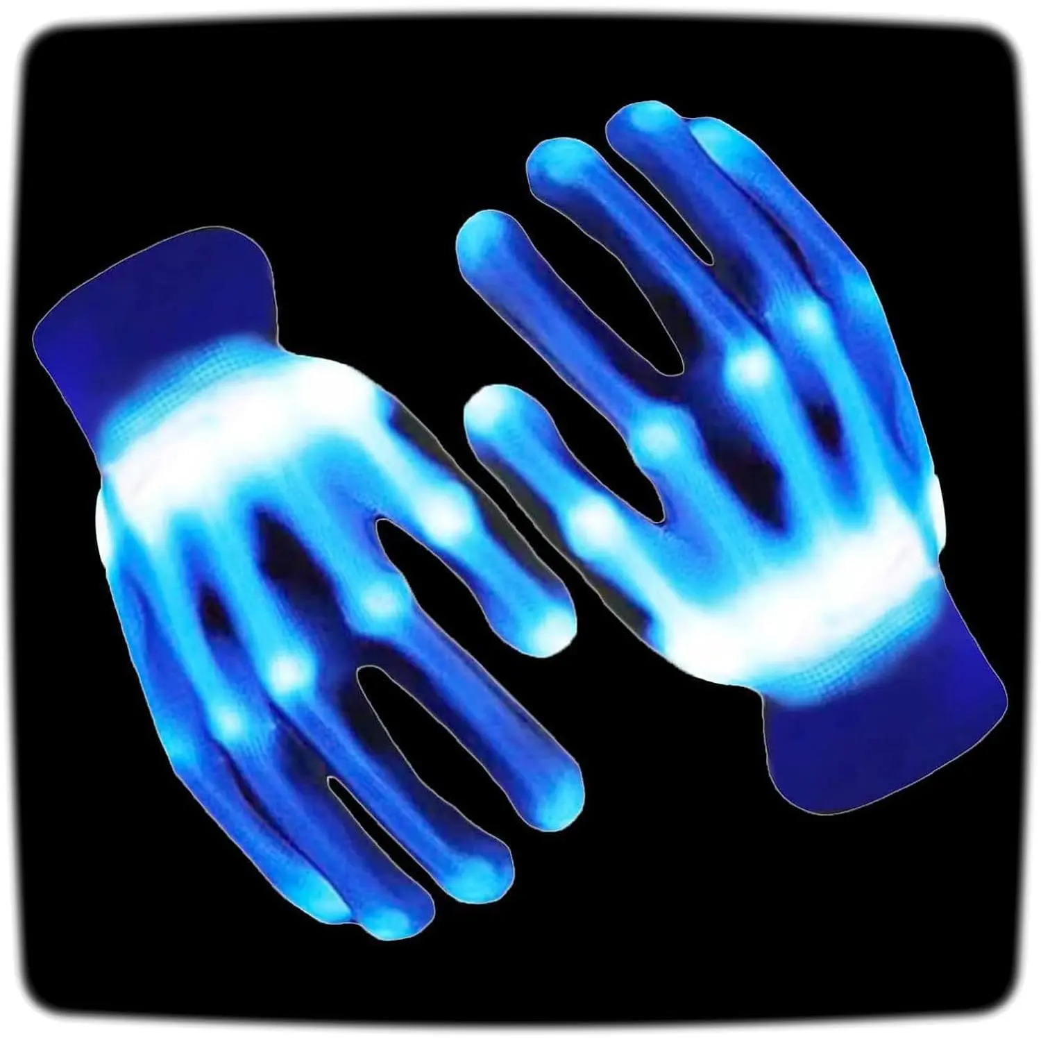 Gloves, Flash Finger Lights Gloves, Light Up Gloves Glowing Cool Toys | Cool Stuff for Rave Gloves Toys Light UP Gloves for Adults Kids Boys Girls Glow in the Dark for Ages 8-13, 3-6, 13-18