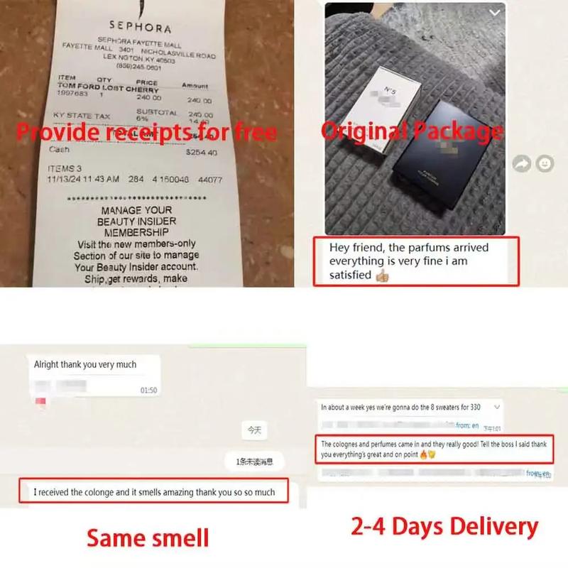 Top Quality Original Brand Perfume Long Lasting Fragrance Hot Selling Brand Cologne Body Perfume Wholesale Supplier