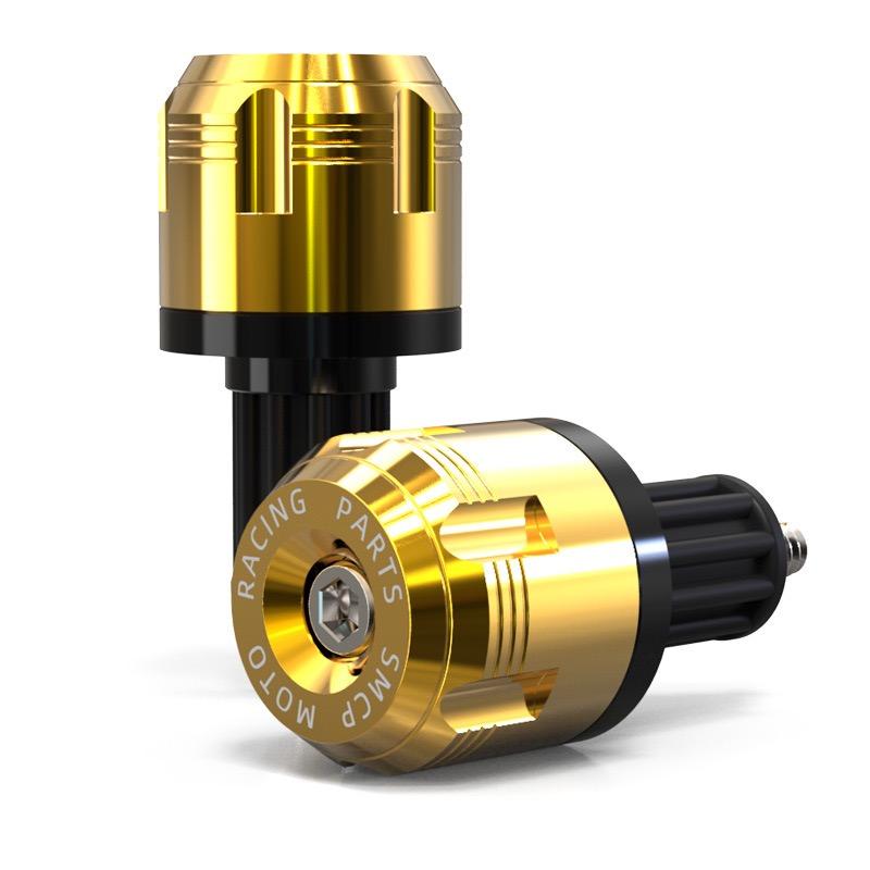 Motorcycle Handlebar End Plugs, Aluminum Alloy Material for Easy Installation, Durable Shock-Resistant Design, Universal Fit for Dirt Bikes and Motorcycles, Perfect Gift for Motorcycle Enthusiasts