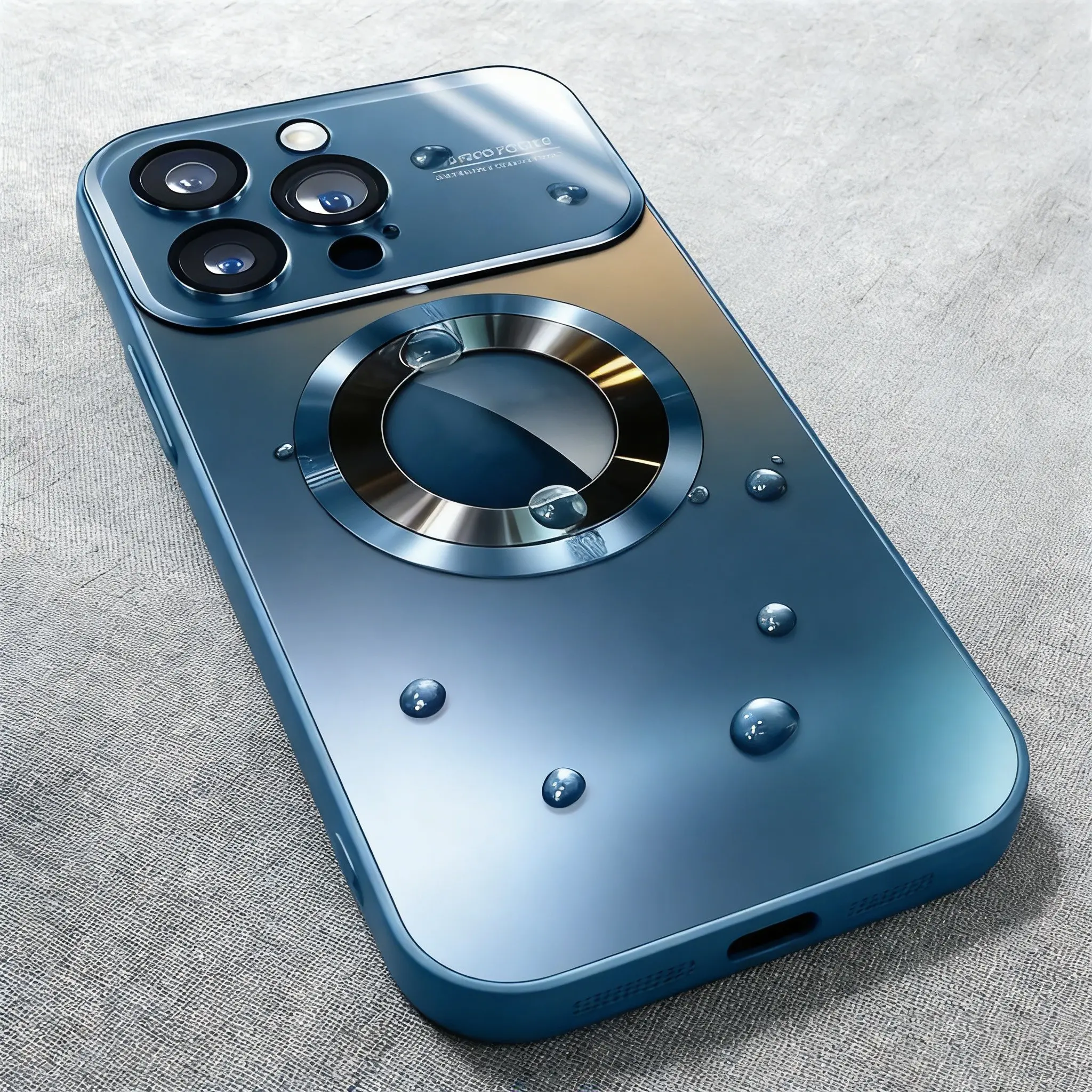 Magnetic hollow matte shock-absorbing phone case suitable for iPhone 17, 16, 15, 14, 13, 12, 11 Pro Max Plus Air compatible with MagSag wireless charging with glass lens protective cover phone accessories protective case