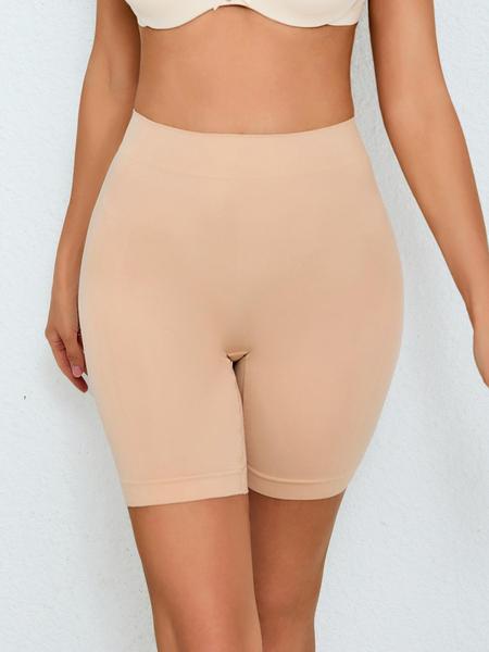 3 Pack Women's High Waist Shaperwear Shorts, No-Show Athletic Safety Shorts for All Seasons, Slim-Fit Design with Moderate Thickness