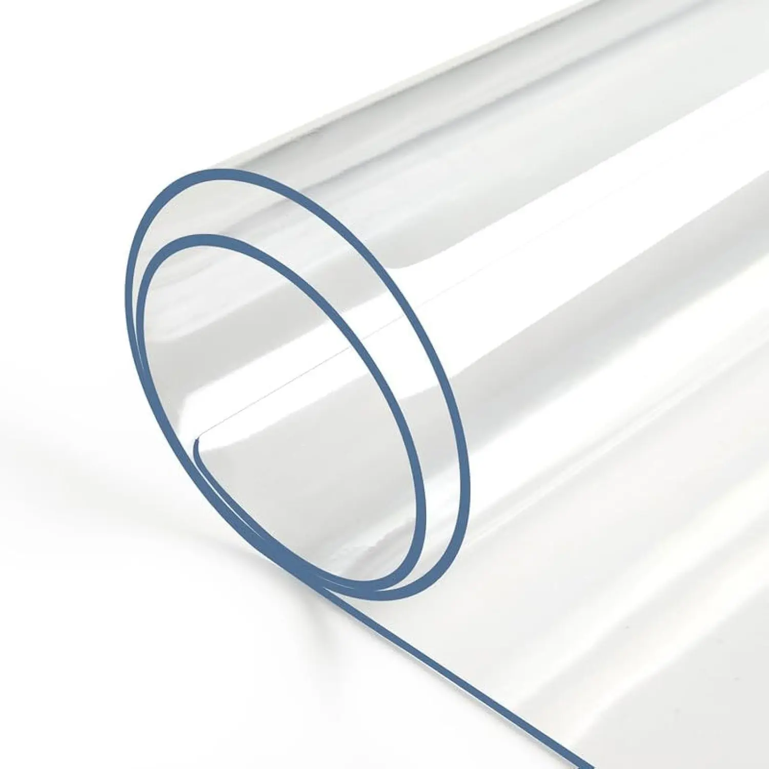 2.0mm Clear Rectangular Vinyl Desk Pad & Table Cover Protector, 14×24 Inch PVC Plastic Tabletop Protector for Office, Dresser, Nightstand, Computer, Writing DeskGift