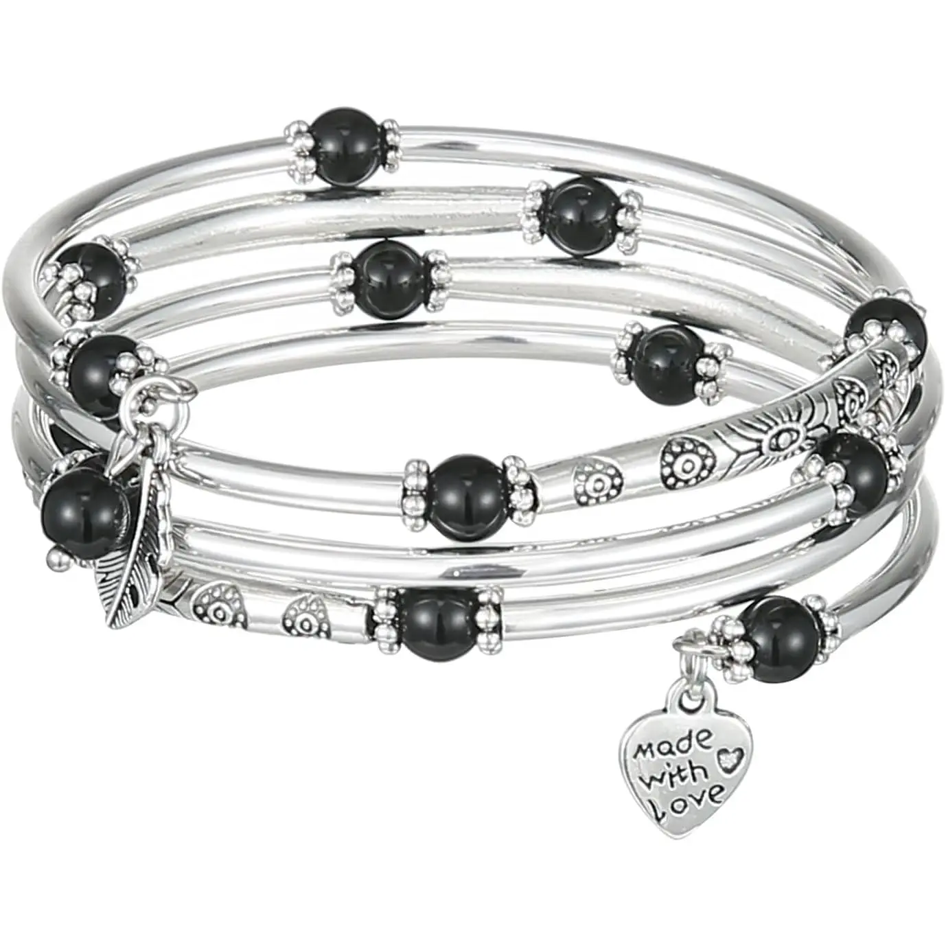 Beaded Bangle Bracelets for Women  Wrap Bangles Bracelet Womens Costume  Fashion