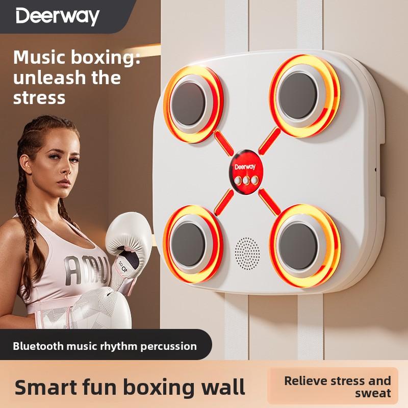 Music Boxing Machine Boxing Wall Target Home Trainer Sandbag Boxing  Intelligent Indoor Sports Fitness Equipment