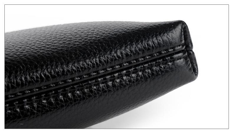 Handbag for Men Clutch Bag Hand Purse Large Wallet with Wristlet,Soft Leather Men's Wallet Leather Man Clutch Bag Pocket Purse Envelope Long Wallets