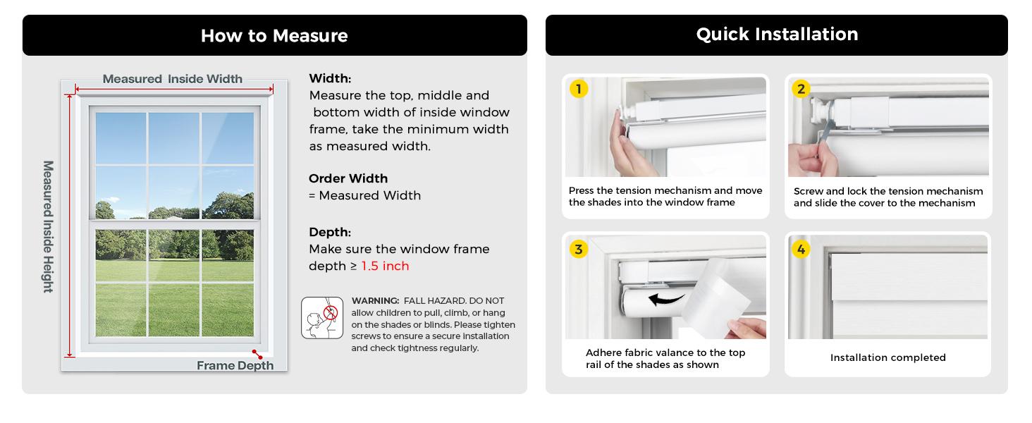 Cordless Zebra Blinds Linen No Drill Installation Linen High Precision Fabrics Beige 32.5" W x 72" H