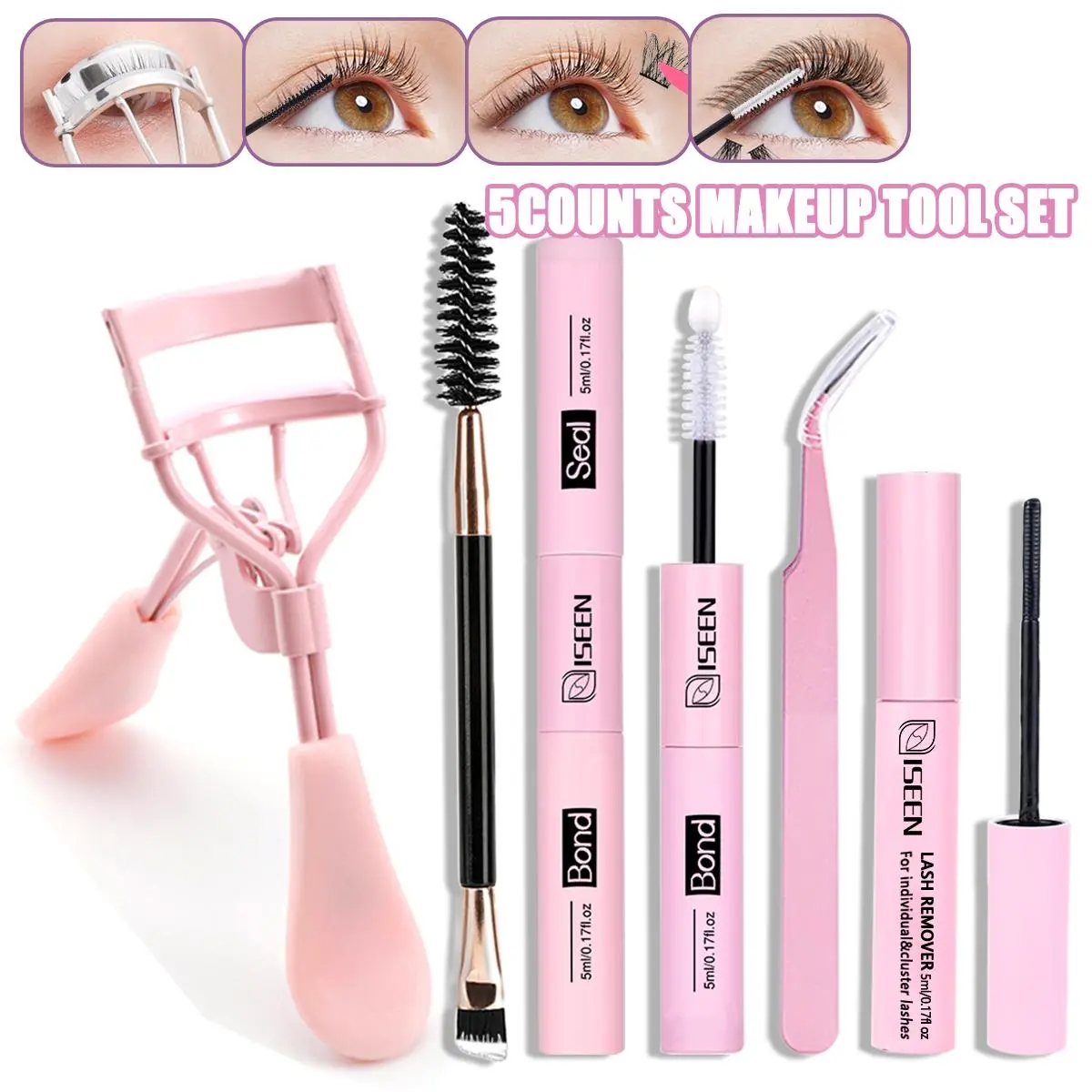 Eyelash Tool Kit-5 Counts