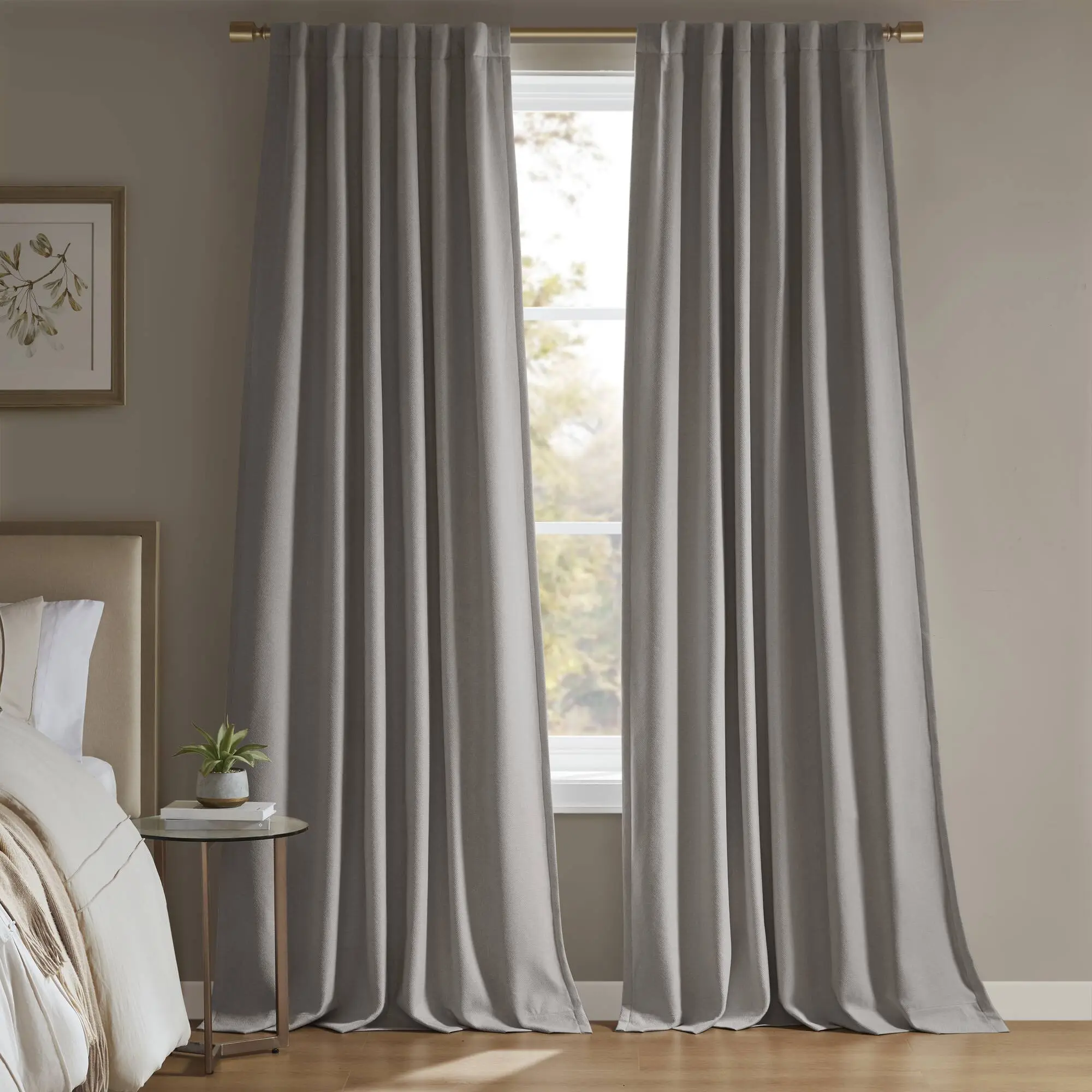 ARCH 2-Pack 52x95 Inch Sound Blocking Total Blackout Curtain Panels Grey Thermal Insulated Room Darkening Window Drapes for Bedroom Living Room Noise Reducing Privacy Curtains, Home Furniture and Household Product Search Terms for US Online Shopping