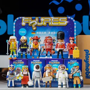 2026 hot item Hot-selling playmobil Mobi World 71034 Ming Box Astronaut Pilot Firefighter Doll Toys