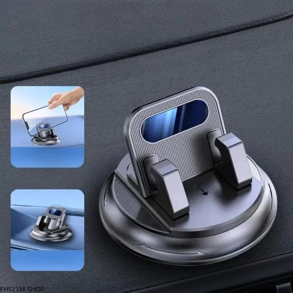 360° Rotatable Dashboard Car Phone Mount - Universal Hands-Free Cell Phone Holder Stand for GPS, Phone Holder For Car, Gps/Call