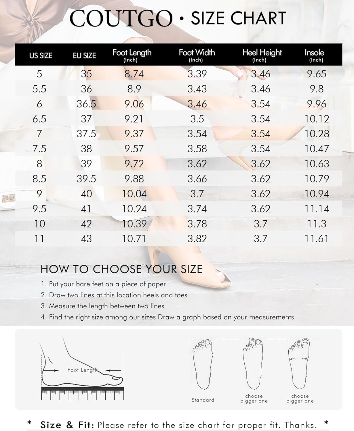 Fashare Womens Kitten Heels Mules Open Peep Toe Slide Sandals Slip On Summer Dress Shoes