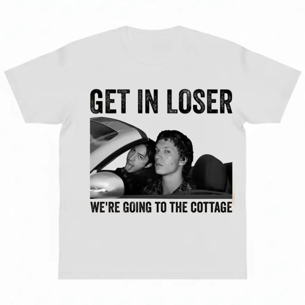 Heated Rivalry Sweet Racing Characters T Shirt Hockey Sports Drama Fan Gift Shane Hollander Yaoi Y2k Cotton Fashion Streetwear Lover Present Minimalist Round Neck Premium Fabric