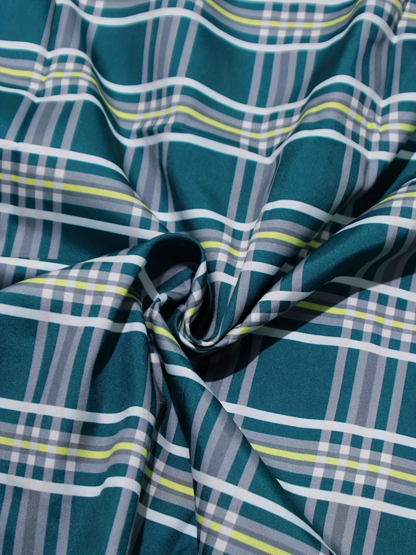 Women's Plaid Print Button Front Longline Shirt, Casual Patchwork Long Sleeve Collared Outerwear for Fall & Winter, Ladies Clothes for Daily Wear, Casual Classy Fashion