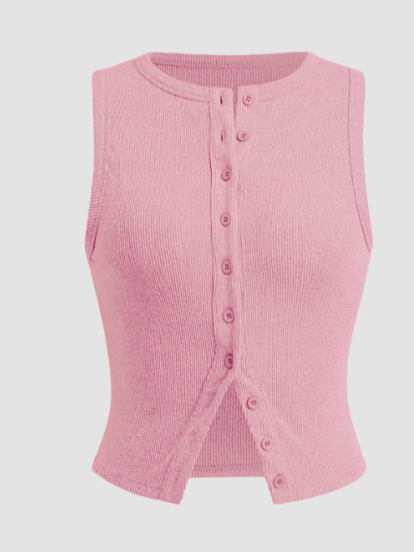 Women's Solid Color Detachable Chest Pad Sports Singlet, Breathable Comfortable Sleeveless Sports Top, Ladies Sportswear for Indoor Outdoor Wear, Athletic Style Activewear