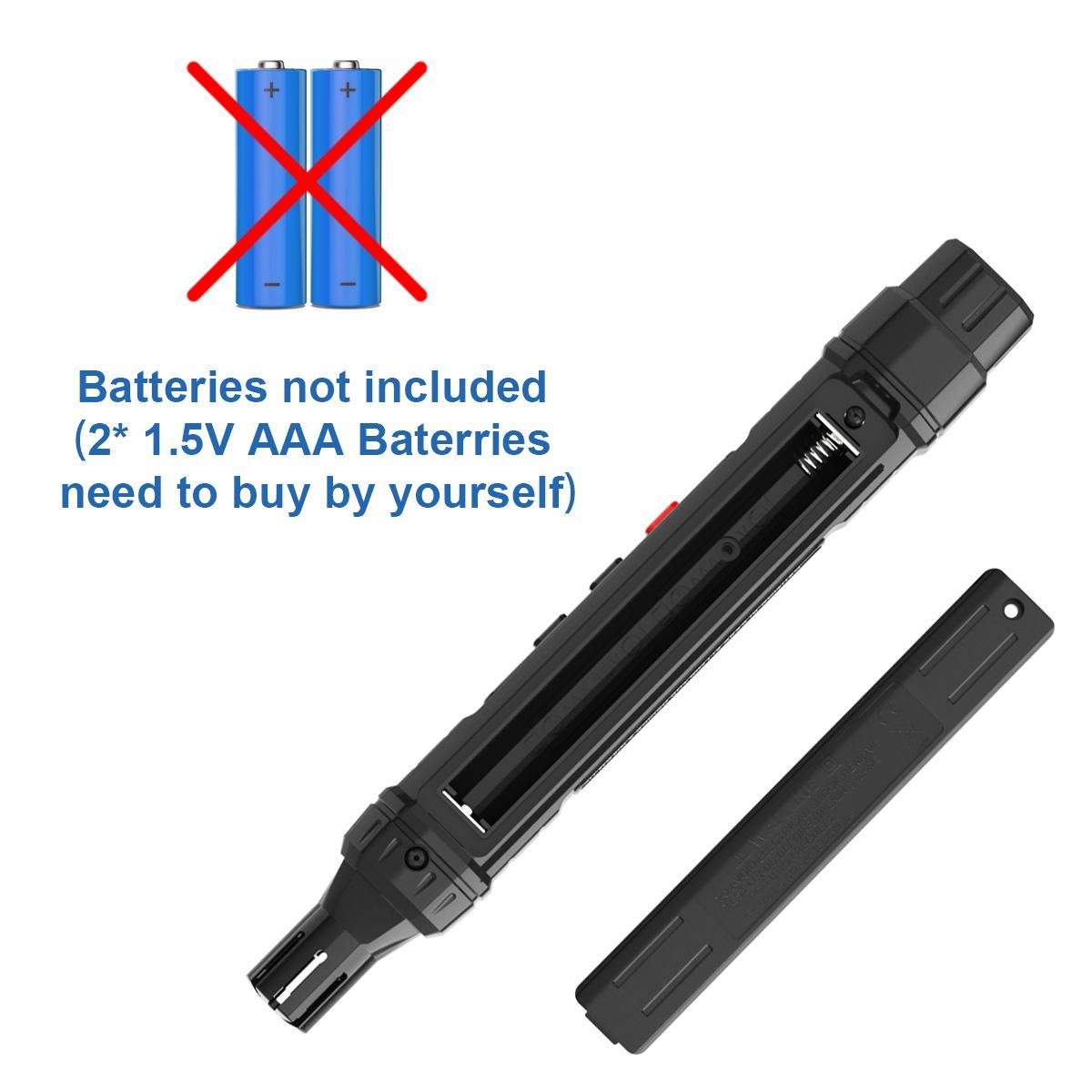 HYTAIS Portable Gas Leak Detector Safety, Battery Required Handheld Natural Gas Sniffer High Sensitivity with LCD Display, Combustible Gas Detector