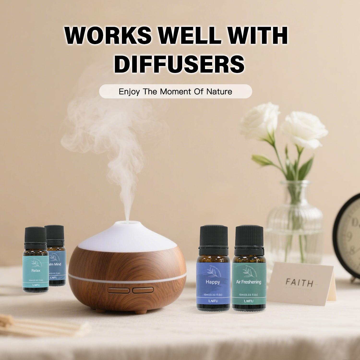 Essential Oil Blend Set, Aromatherapy Essential Oil Kit, Fresh Air Deodorant for Home & Office, A Variety of Complex Fragrances for Diffuser & DIY Candles, Great Gift.