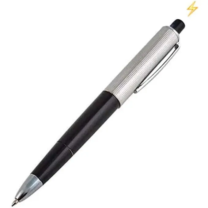 Joke Toys Electric Shock Pens Trick Toys for Halloween Fool's Day Party Funny Game Adults, 1pc Shock Pens, Shocking Pen Prank Electric Ballpoint Pen, Fun Gag Gift for Friends and Family