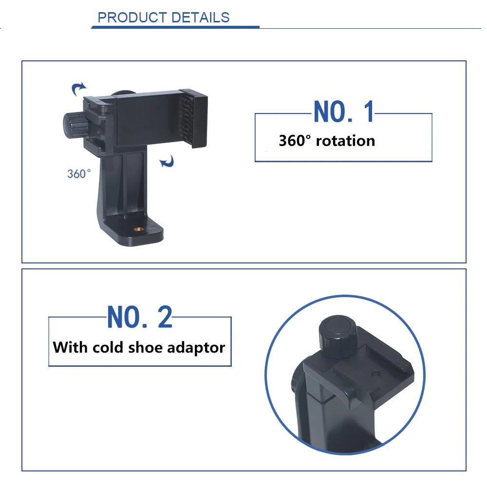 New Extension Pole Monopod Mount Holder with 1/4 inch Screw Stands for Cameras Mobile Phones LED Lamps Tripods Live Bloggers