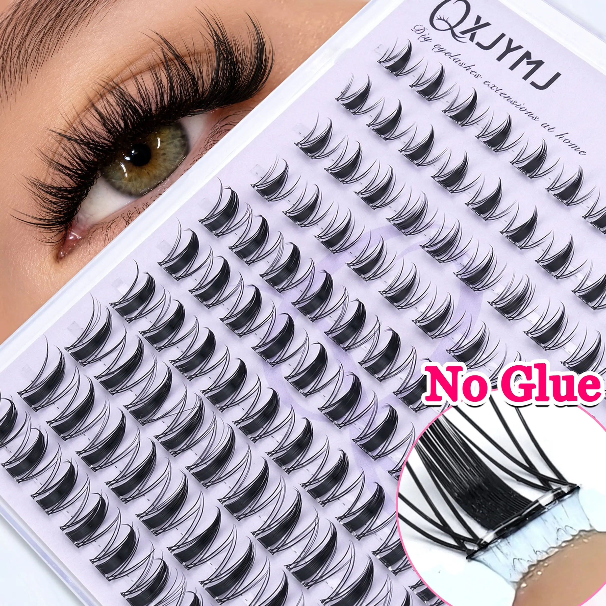 120 Pairs Glue-Free Autumn Leaf False Eyelashes, Lightweight Natural Look, Self-Adhesive, Perfect for Holidays, Enhance Your Eyes