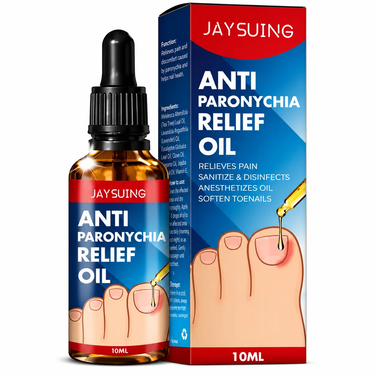 Jaysuing Nail Care Oil Soft Nail Brightening Repair Nail Inlay Thickening Grey Nail Care Oil