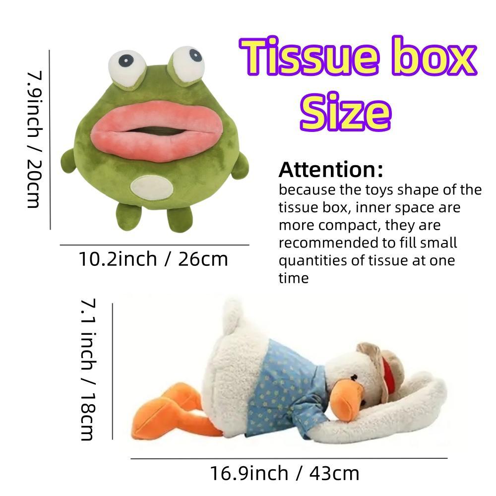 Cute Design Car Tissue Bag, Creative Hanging Car Tissue Holder, Car Tissue Box, Car Interior Decoration Accessories for Women & Men