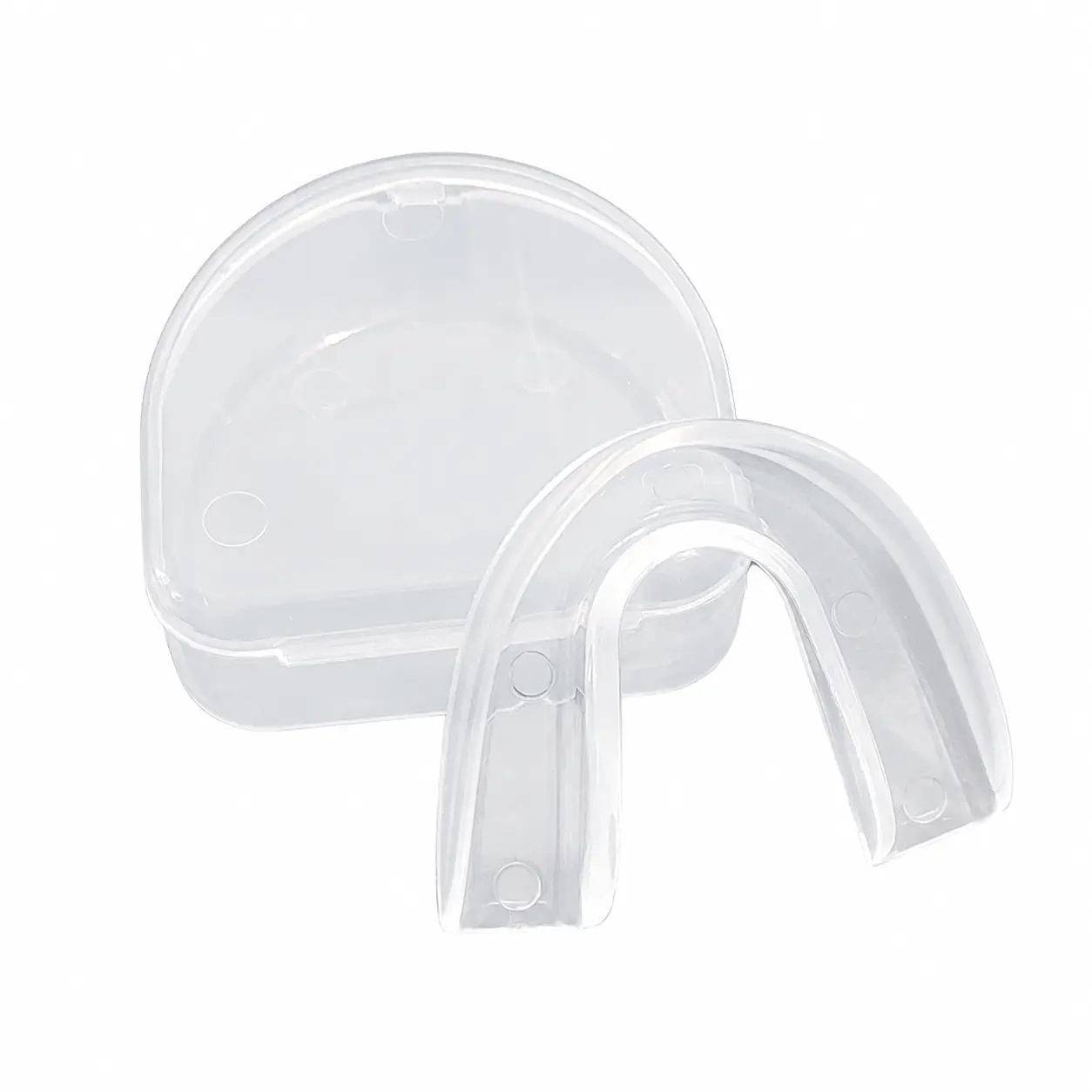 Custom-Fit Reusable Mouthguard for Basketball, Taekwondo, Wushu & Sanda – Soft-Tech Thermoplastic Design, Single-Sided Protection, Multiple Color Options, Includes Storage Case