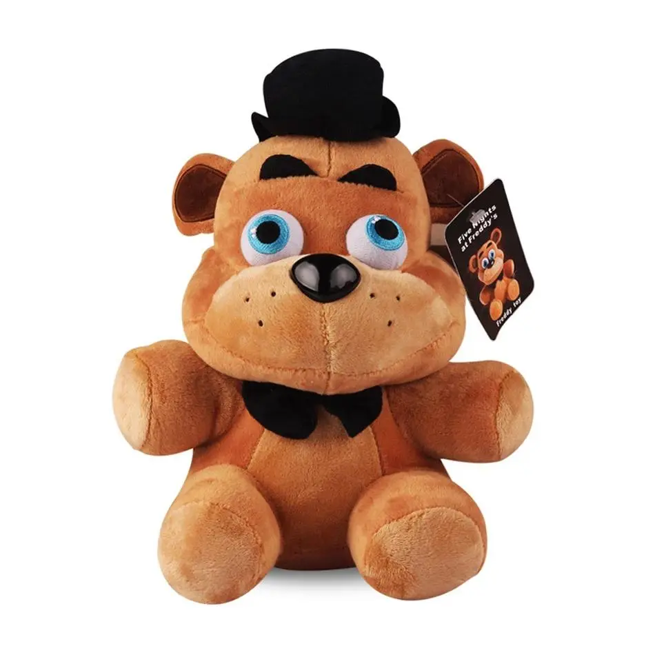 18CM FNAF 2026 Freddy Plush Toy Stuffed Animal Bear Rabbit Game Character Kids Birthday Christmas Gift Soft Plushie
