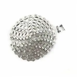 Bicycle Chain 6/7/8 Speed 126 Links with Quick Release Suitable for Road Mountain City Folding and Electric (HUB Motor) Bikes