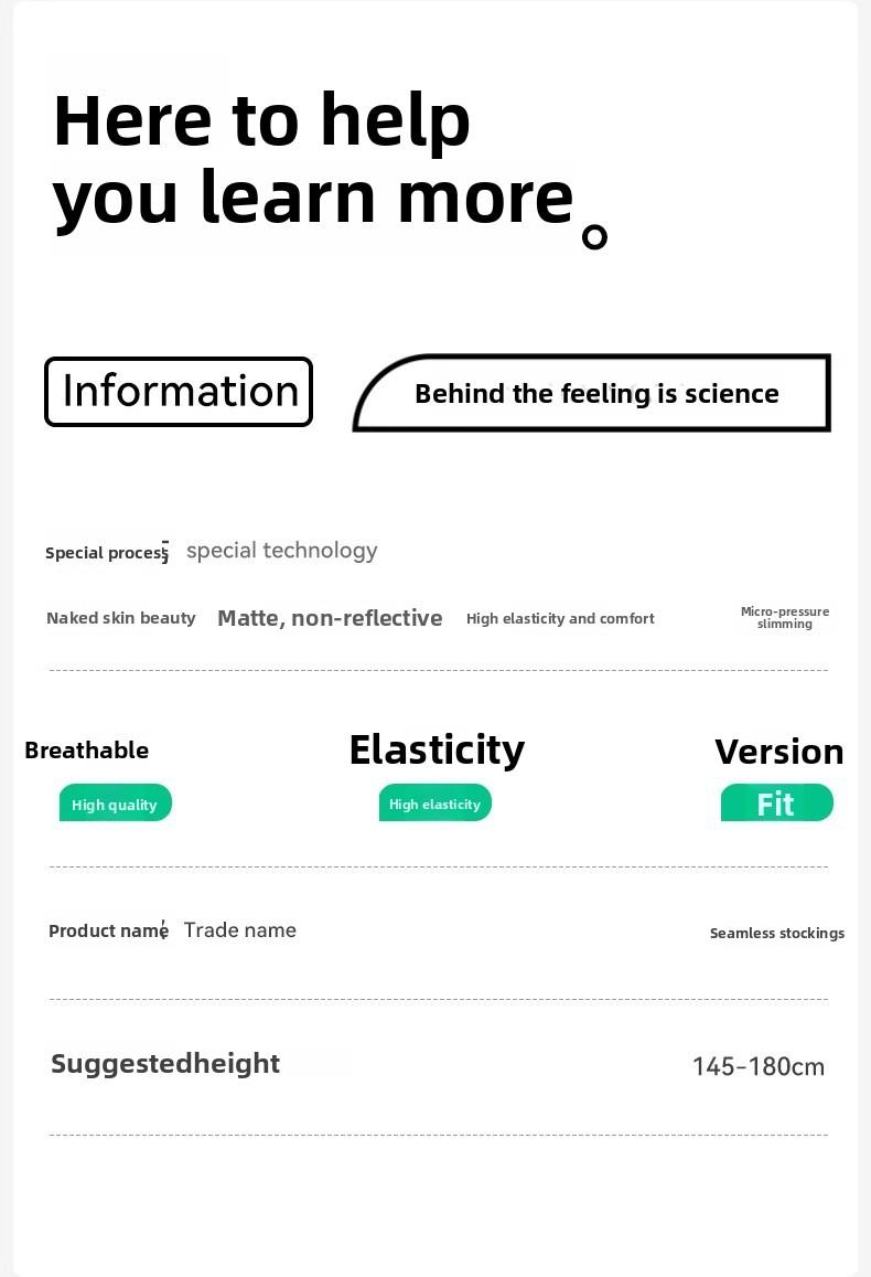 0D black silk stockings for women, summer thin style, sun-shielding and skin-beautifying, seamless and anti-run, ultra-thin summer style, sexy black stockings