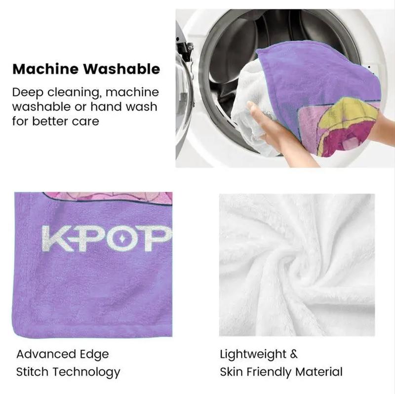 1Pc Dreamy White & Black Horse Print Flannel Blanket - Soft, Lightweight Throw With Cosmic Starry Night Design For Sofa, Bed, Travel, Camping & More - Machine Washable Fleece Fabric - Available In 3 Sizes (78.74X119.38Cm, 127.0X152.4Cm, 152.4X203.2Cm), Co