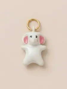 Limited Time Sale! 1PC Cute 3D Animal Enamel Charms Set, Squirrel Cat Rabbit Elephant Duck Pendants, Gold Plated DIY Jewelry Findings, Best Gift for Her, TikTok Trending Kawaii Accessories