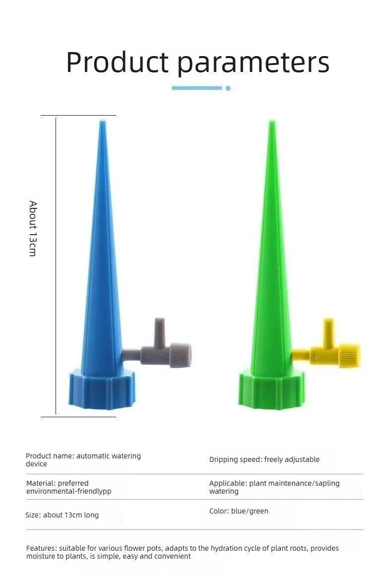 2 PCS Automatic Watering Device, Lazy Person’s Watering Tool, Watering Gadget, Drip Irrigation System, Timer-Adjustable Watering Device, Sprayer Head