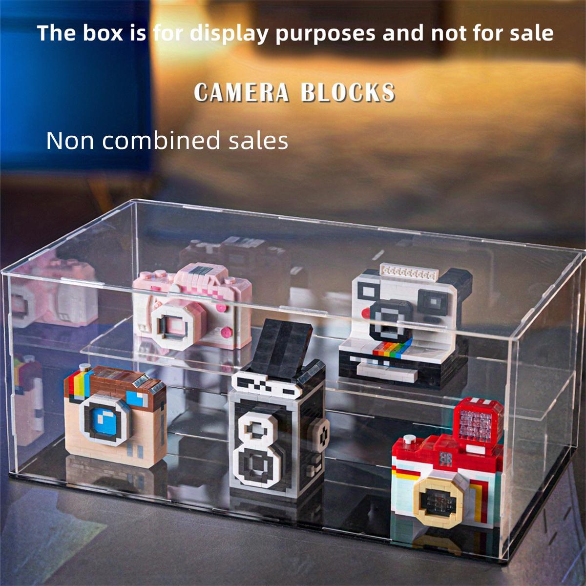 Mini Digital Camera Building Block Toy, Creative Building Blocks, Stem Building Blocks, Moc Blocks Set, Unisex Educational Gift for Kids, Birthday/holiday Present, Micro Part Assembly Kit