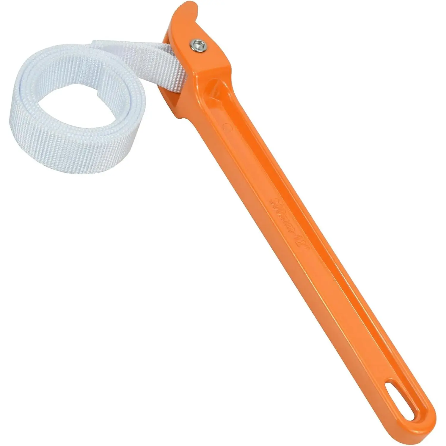 Thsakzo 12" Adjustable WrenchNylon Strap Wrench, For Removing Or Oil Filter Strap Opener Wrench, Pipes, PVC Joints, Shower Heads And Cans