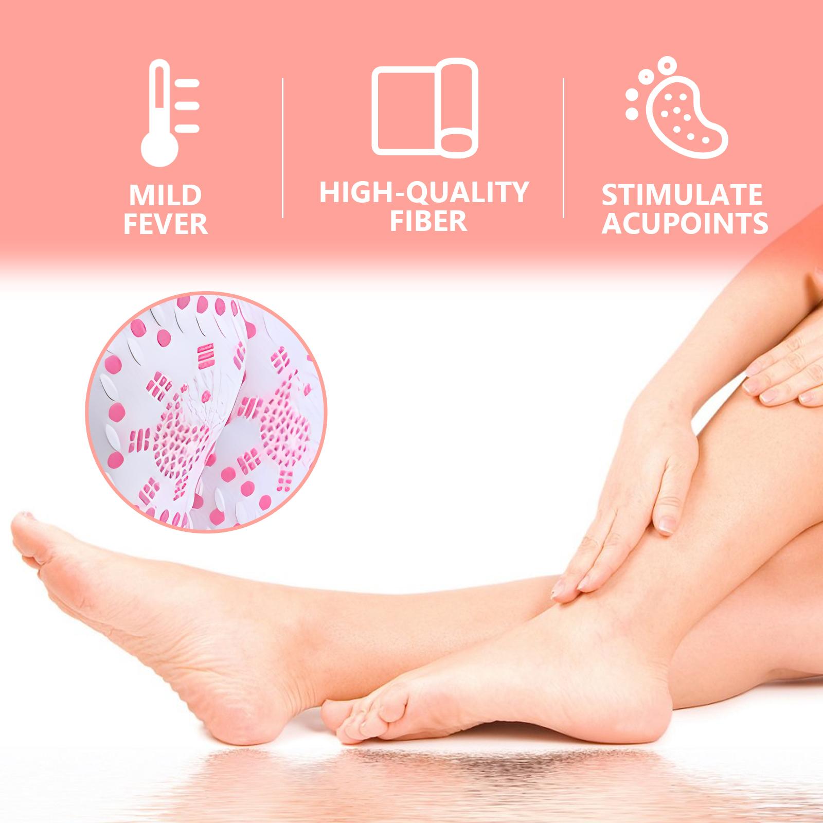 Houkea Foot Massage Warm Socks Winter Outdoor Sports Windproof Cold-proof Warm Foot Care Massage Socks