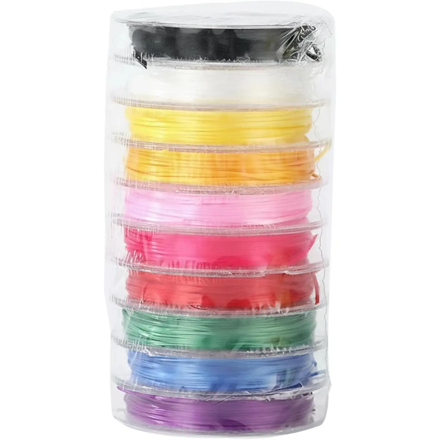 10 Colors 0.8mm Elastic Bracelet String Cord, 32.8 Ft Each Color Stretch Beading Thread for Beading,  Making Supplies for Bracelets, Necklaces, DIY Crafts