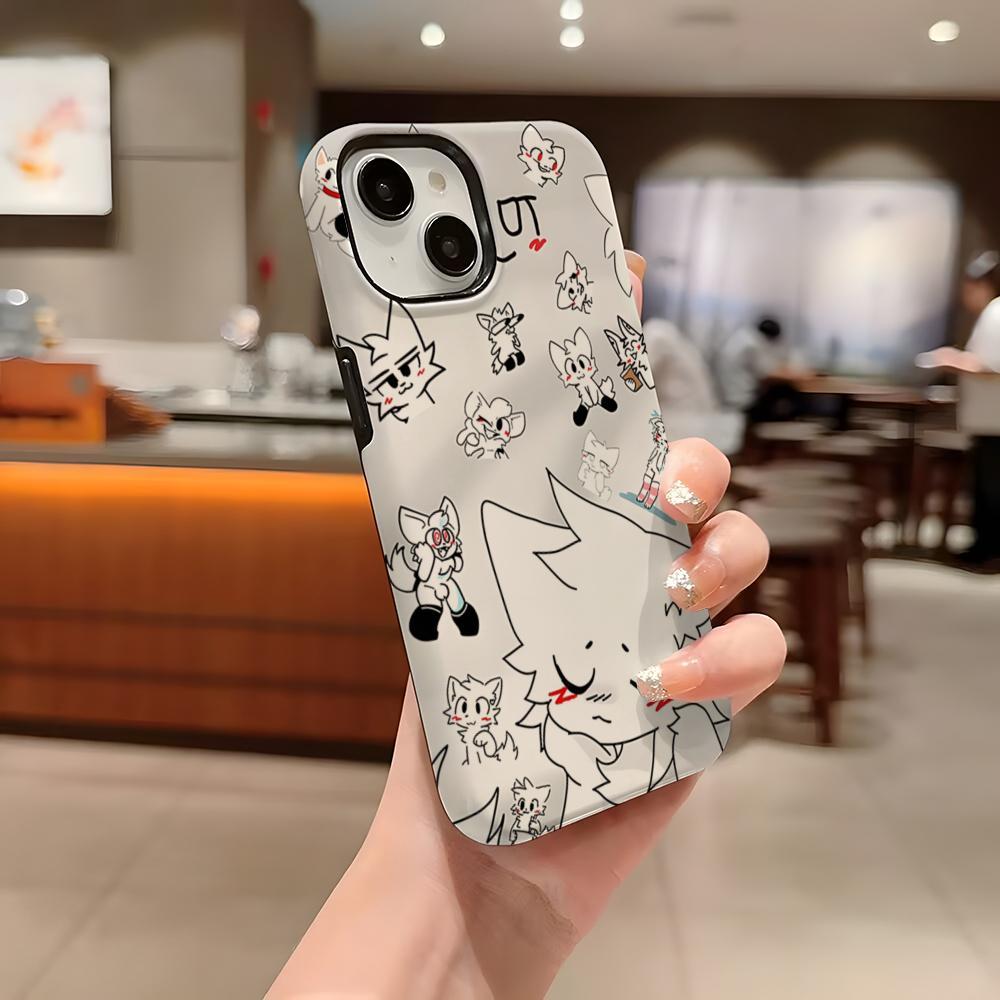 Boykisser Phone Case For Iphone 16 Pro Max 15 13 14 12 11 14 Pro Max 15 Pro  Max Two-in-one Cover - TikTok Shop