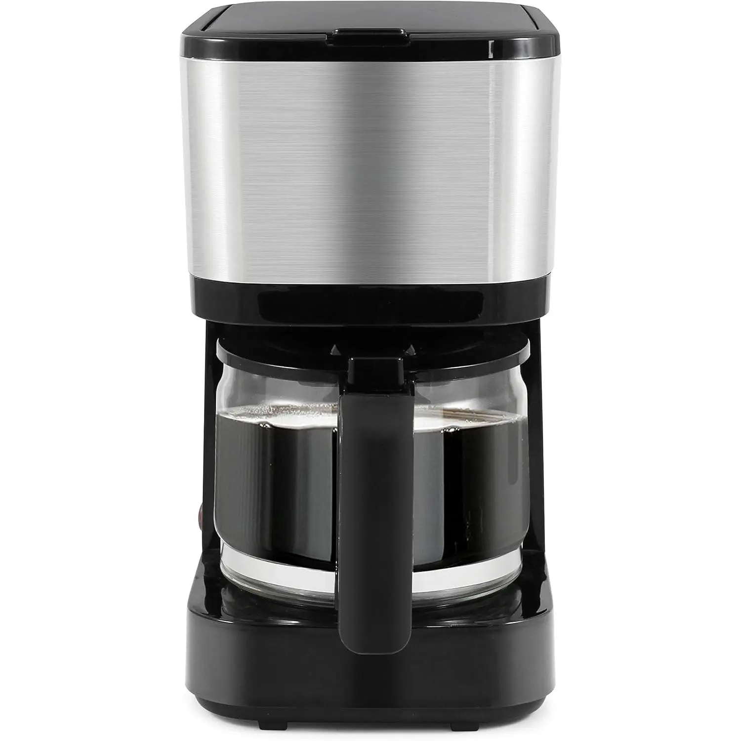 EHC9420 5-Cup Automatic Drip Coffee Maker with Filter Bag, Reusable Filter, Pause Function, On/Off Switch, Visible Water Volume Indicator & Quick Brew for Daily Coffee Home Use