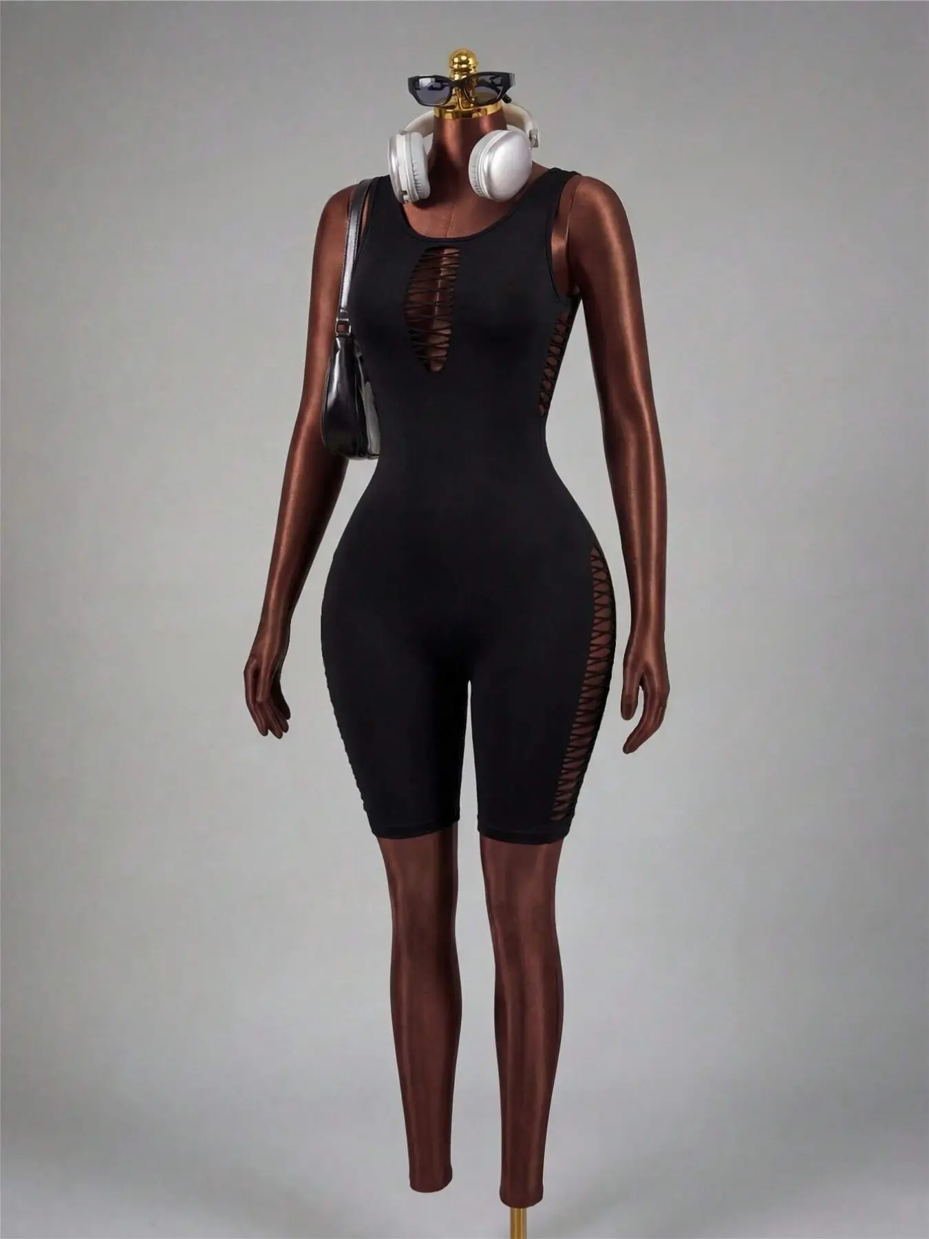 Women's Seamless Yoga Jumpsuit, High-Intensity Dance Workout Gear, Tight-Fit Athletic Apparel, Outdoor Fitness Clothing for All Seasons